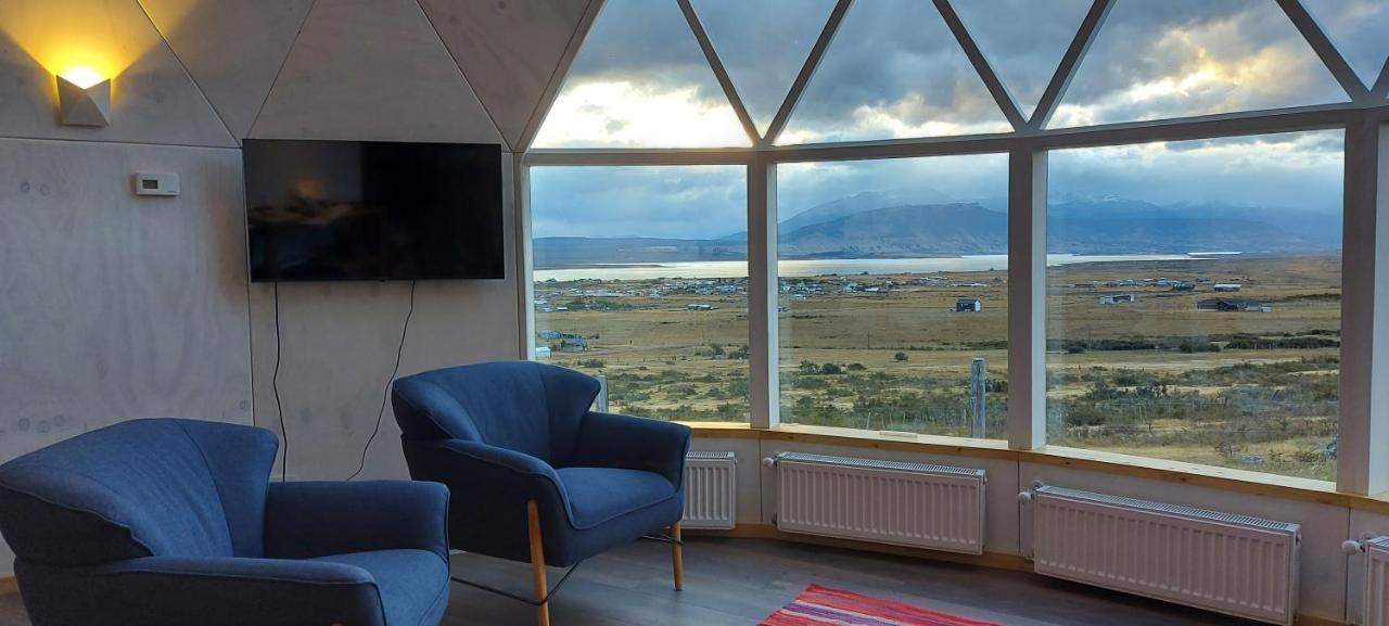 Dome With Stunning Glacier & Mountain Views Puerto Natales Esterno foto