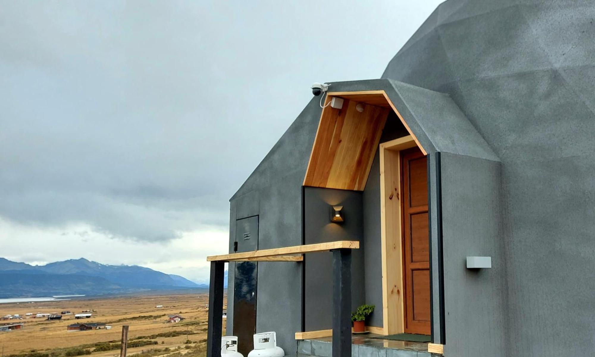 Dome With Stunning Glacier & Mountain Views Puerto Natales Camera foto